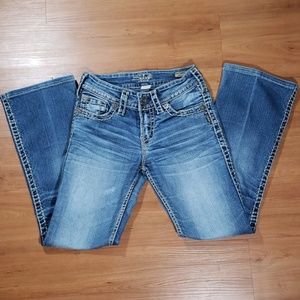 Silver Suki Surplus Boot Cut Jean's 25x27.5